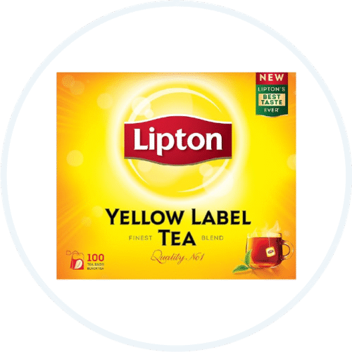 Lipton Yellow Label Black Tea, 100 Bags - Pack Of 1