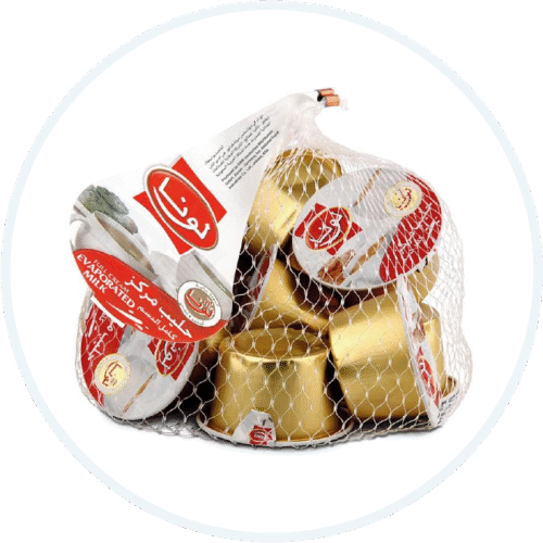 لونا حليب مبخر 10 حبات